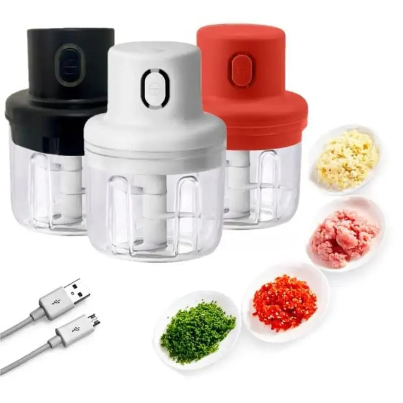 Mini Processador de Alimentos Eletrico 250ml