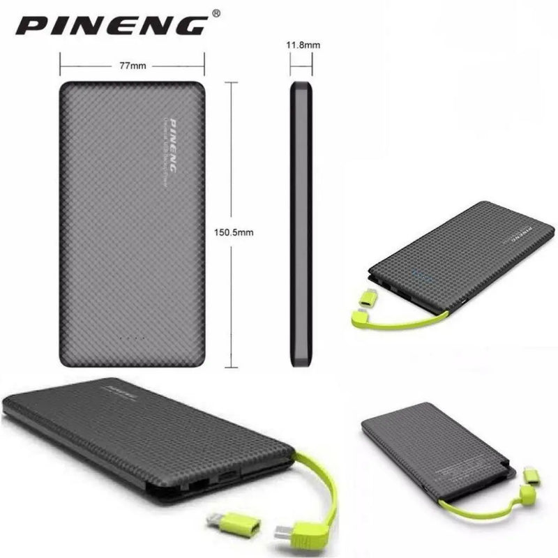 Carregador Portatil Pineng Power Bank 10.000mah