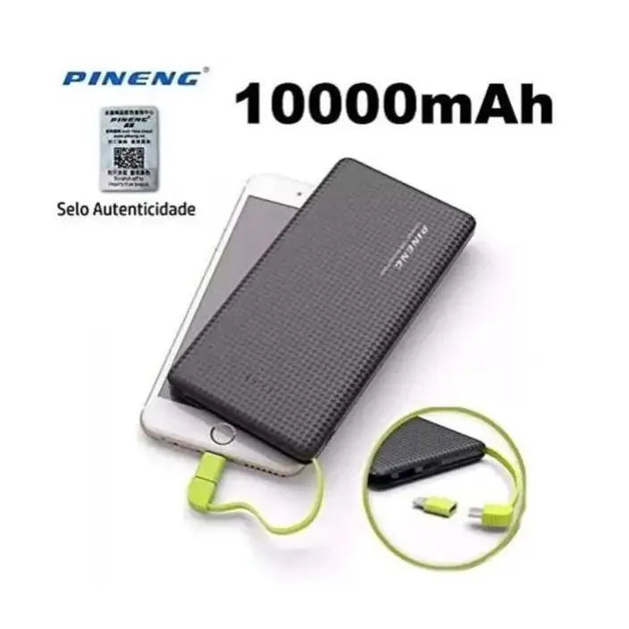 Carregador Portatil Pineng Power Bank 10.000mah