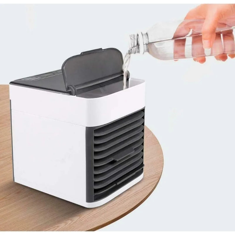 Mini Ar Condicionado Portátil Cooler Umidificador Climatizador