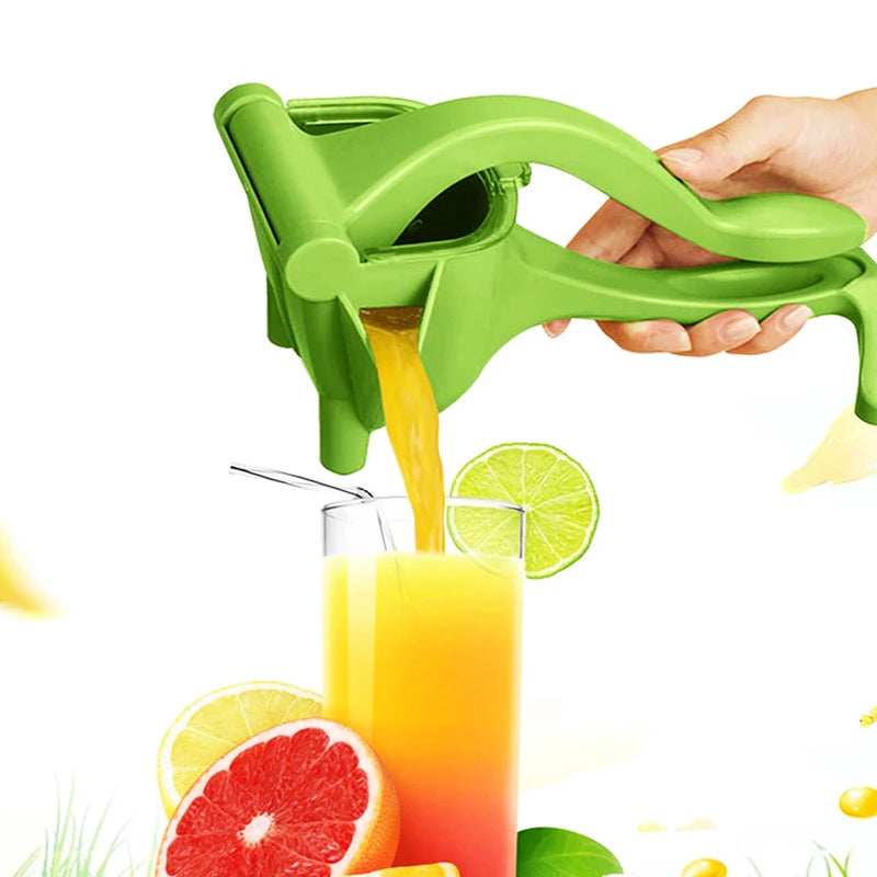 Espremedor manual, separador de frutas e máquina de suco, pequena e conveniente para uso doméstico